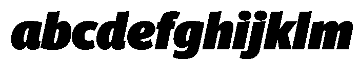 Telesans Head Black Italic FONT