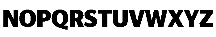Telesans Head Bold Font UPPERCASE