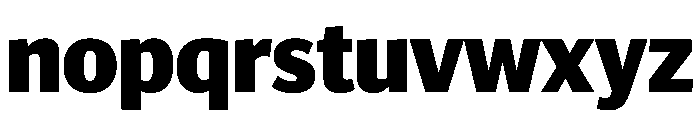 Telesans Head Bold Font LOWERCASE