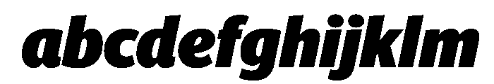 Telesans Head Extrabold Italic FONT