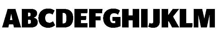 Telesans Head Extrabold Font UPPERCASE