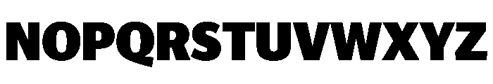 Telesans Head Extrabold Font UPPERCASE