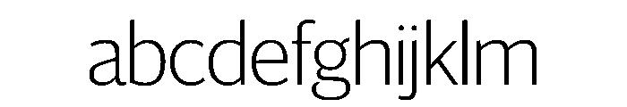 Telesans Head Extralight FONT