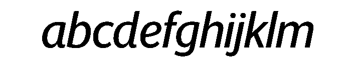 Telesans Head Regular Italic FONT