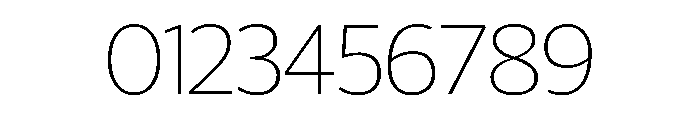 Telesans Head Thin Font OTHER CHARS