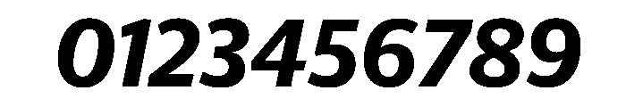Telesans Text Bold Italic Font OTHER CHARS