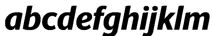 Telesans Text Bold Italic FONT