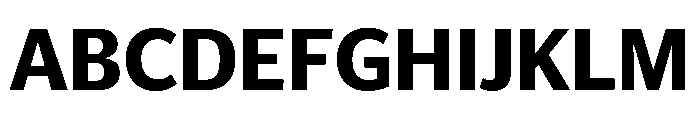 Telesans Text Bold Font UPPERCASE
