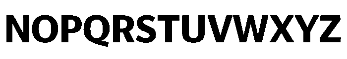 Telesans Text Bold Font UPPERCASE