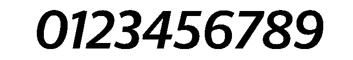 Telesans Text Medium Italic Font OTHER CHARS