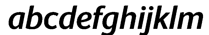 Telesans Text Medium Italic FONT