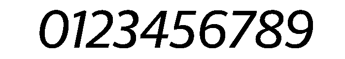 Telesans Text Regular Italic Font OTHER CHARS