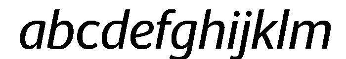 Telesans Text Regular Italic FONT