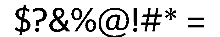 Telesans Text Regular Font OTHER CHARS