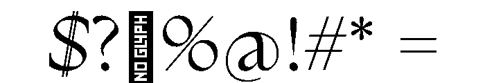 Temair Regular Font OTHER CHARS
