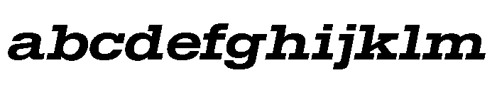 Temper Wide Bold Italic FONT