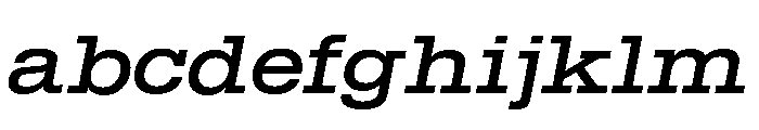 Temper Wide Light Italic FONT