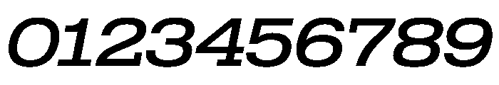 Temper Wide Variable Italic Font OTHER CHARS