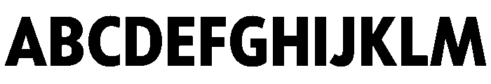 Tempo CondensedExtraBold Font UPPERCASE
