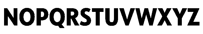 Tempo CondensedExtraBold Font UPPERCASE