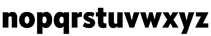 Tempo CondensedExtraBold Font LOWERCASE