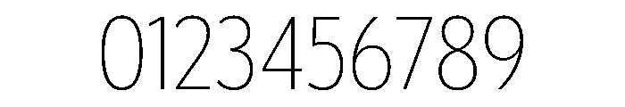 Tempo CondensedExtraLight Font OTHER CHARS