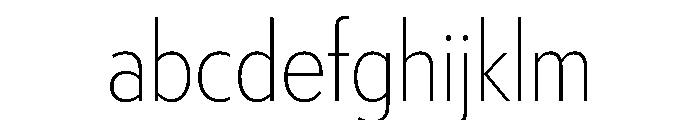 Tempo CondensedExtraLight FONT