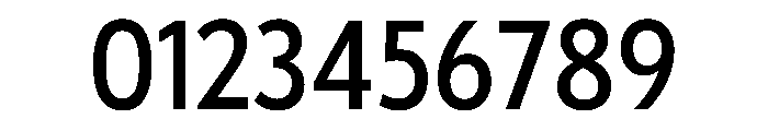 Tempo CondensedMedium Font OTHER CHARS