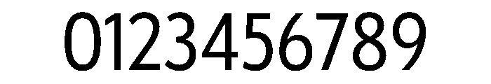 Tempo CondensedRegular Font OTHER CHARS
