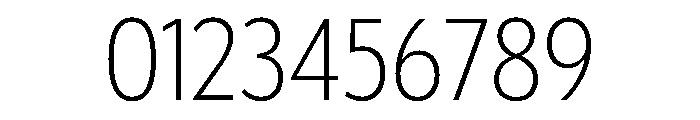 Tempo CondensedSemiLight Font OTHER CHARS