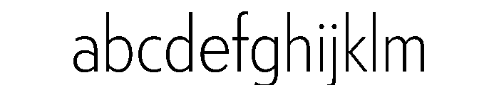 Tempo CondensedSemiLight FONT