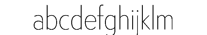 Tempo CondensedThin FONT