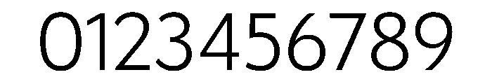 Tempo Light Font OTHER CHARS