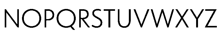 Tempo Light Font UPPERCASE