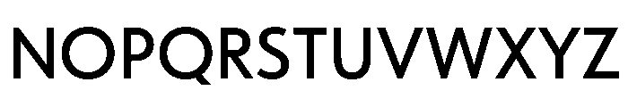 Tempo Medium Font UPPERCASE