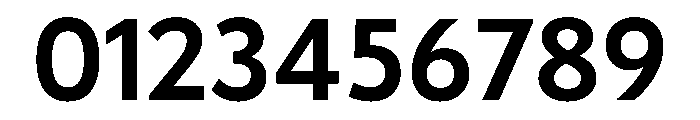 Tempo SemiBold Font OTHER CHARS
