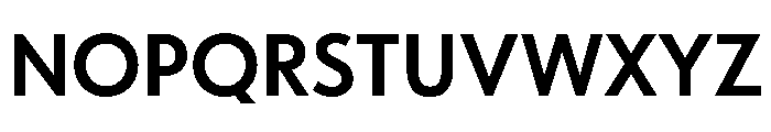 Tempo SemiBold Font UPPERCASE