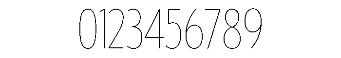 Tempo Variable Font OTHER CHARS