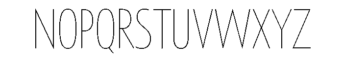 Tempo Variable Font UPPERCASE