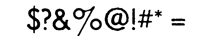 TempoGrunge Regular Font OTHER CHARS