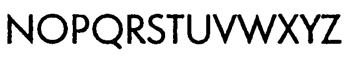 TempoGrunge Regular Font UPPERCASE