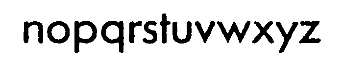 TempoGrunge Regular Font LOWERCASE