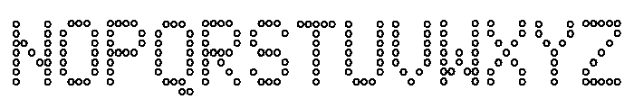 TemporaryDisplay Regular Font UPPERCASE