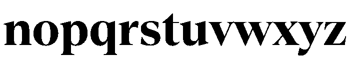 Teodor TRIAL Bold Instance Font LOWERCASE