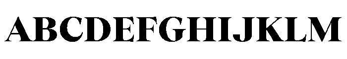 Teodor TRIAL Heavy Instance Font UPPERCASE