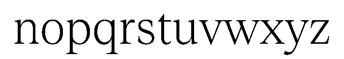 Teodor TRIAL Light Instance Font LOWERCASE