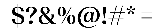 Teodor TRIAL Medium Instance Font OTHER CHARS