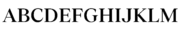 Teodor TRIAL Medium Instance Font UPPERCASE