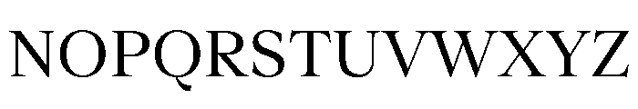 Teodor TRIAL Regular Instance Font UPPERCASE