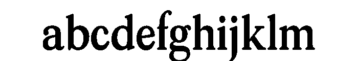 Terrain CondensedBold FONT